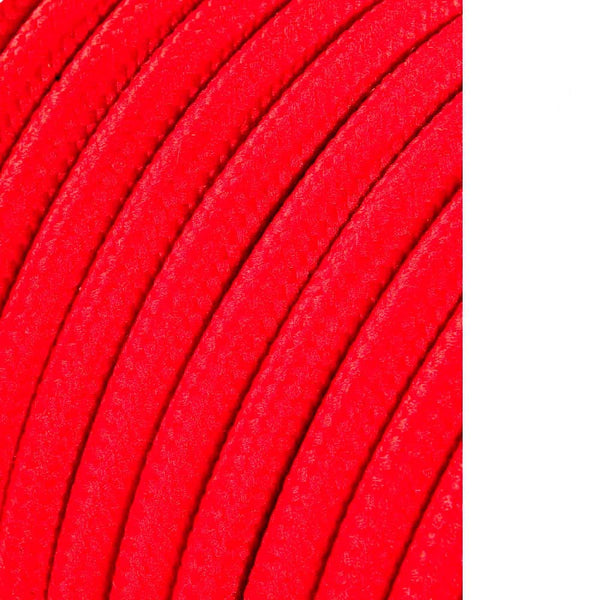 Tubulaire Cord Cable 2X0.75Mm C62 Red 5M