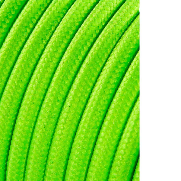 Cable Cordon Tubulaire 2X0,75Mm Fluor Amarillo 5M