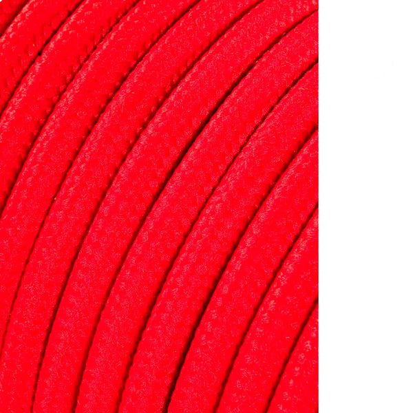 Tubulaire Cord Cable 2X0.75Mm C62 Red 25M