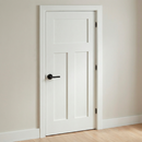 Manilla modelo Rental 530 de aluminio con Roseta Redonda acabado negro para puertas