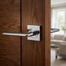 Manilla modelo '140A' con Roseta Cuadrada para puertas de interior