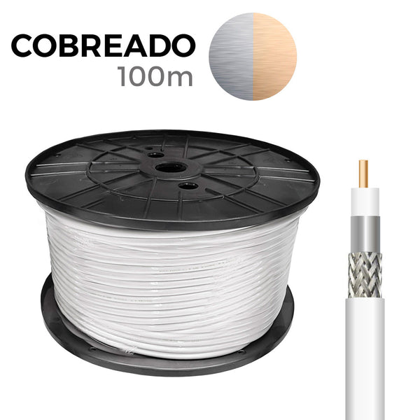 Cable Coaxial Apantallado Cobreado Edm Euro/M