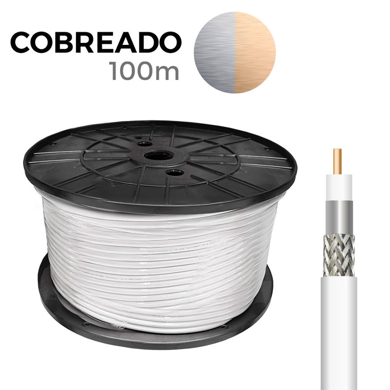 Copper Shielded Coaxial Cable Edm Euro/M