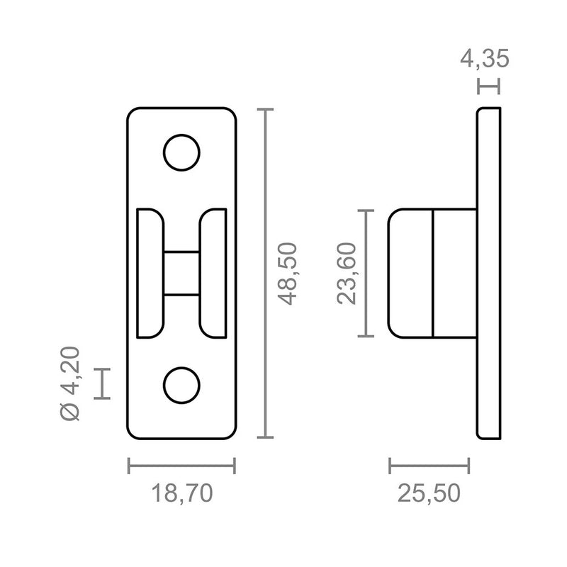 Clamp holding crank awning Tld07 92553 Micel