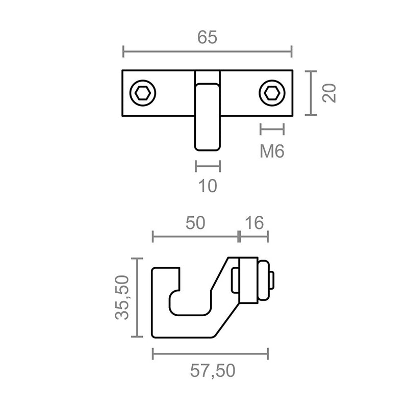 Awning End Hook Tld11 92561 Micel