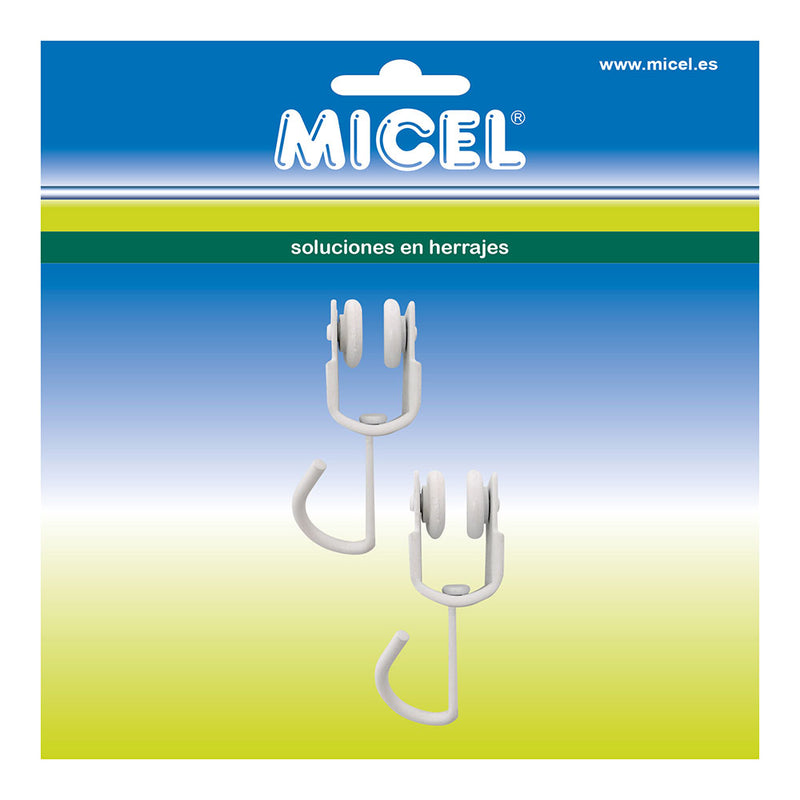 Blister Of 2 Pulleys Interior Curtain Rail Tld18 92577 Micel