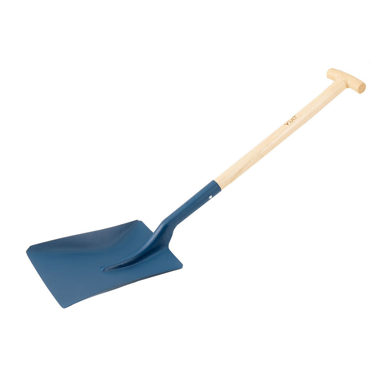 Square Shovel With Crutch Handle, For Digging And Collecting Debris, Vt5023M Viat