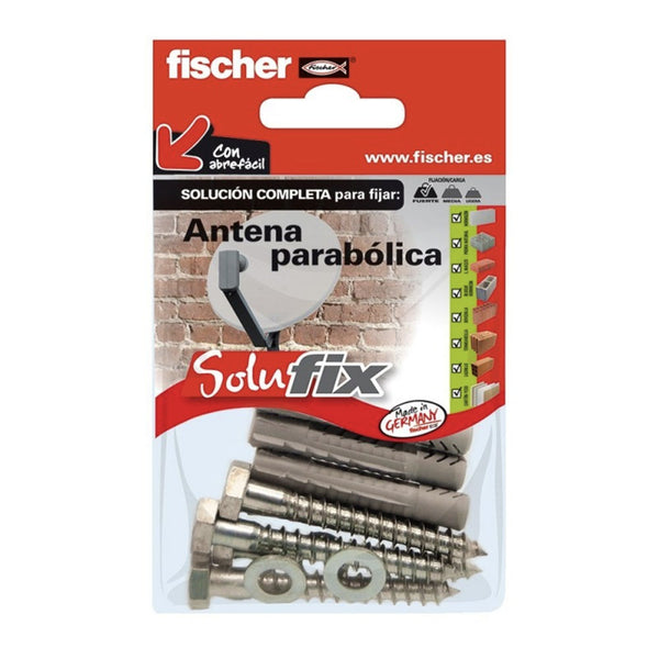 Satellite Dish Fixing Kit 502683 Solufix Fischer