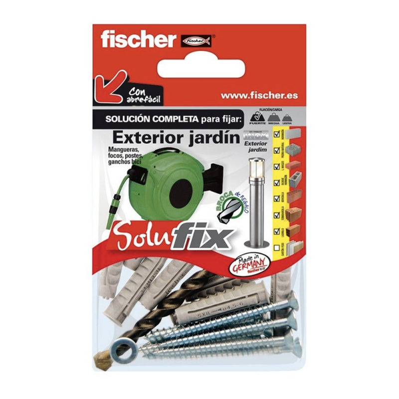 Garden Outdoor Fixing Kit 568681 Solufix Fischer