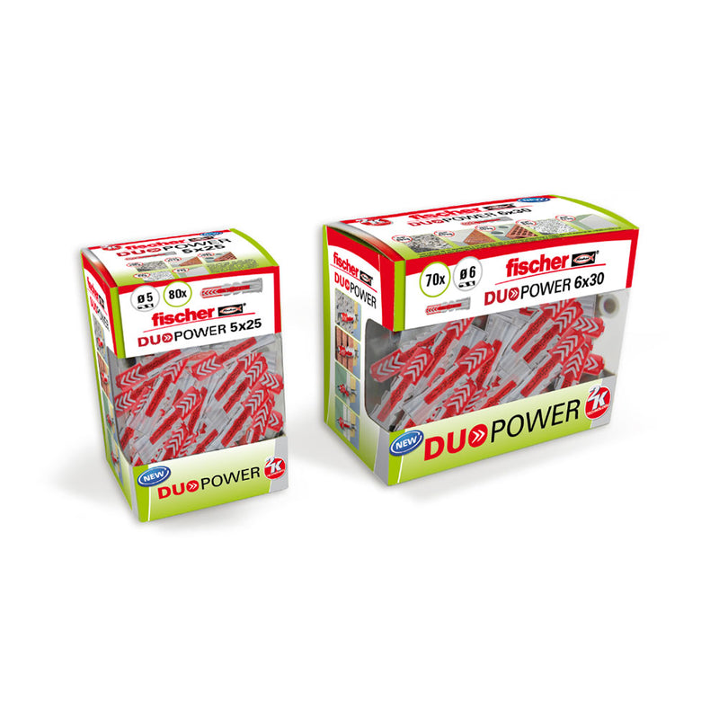 Duopower Taco Ø5X25Mm Diy 80 Units, 536385 Fischer