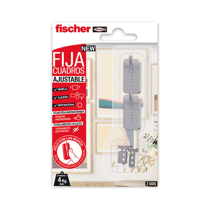 Fijacuadros Ajustable (Blister 2 Unid, ) 559043 Fischer