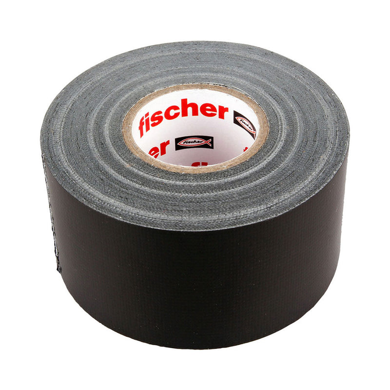 Black Duct Tape 25M X 48Mm 560903 Fischer