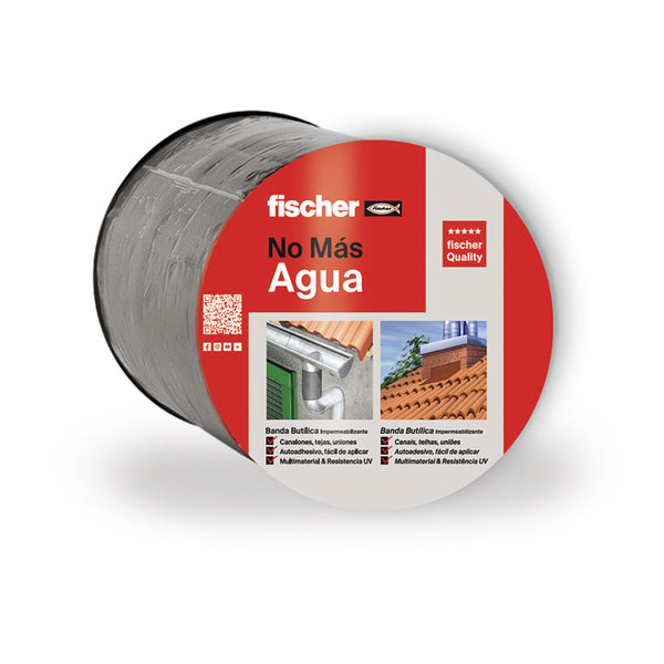 Butyl Band 10Cm X 10M Gray 564128 Fischer