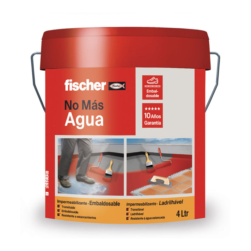 Fischer Terracotta Waterproofing Tile 4L 564133