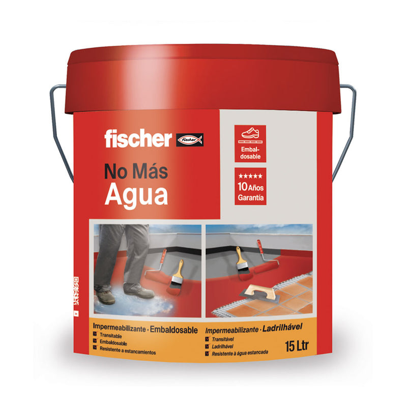 Terracotta Tile Waterproofing 15L 564134 Fischer