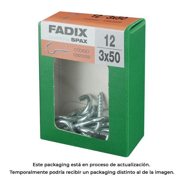 Box M 12 Units, Open Female Zinc 3.0X50Mm Fadix