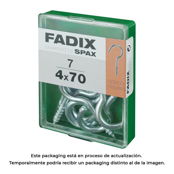 Box M 7 Units, Open Female Zinc 4.0X70Mm Fadix