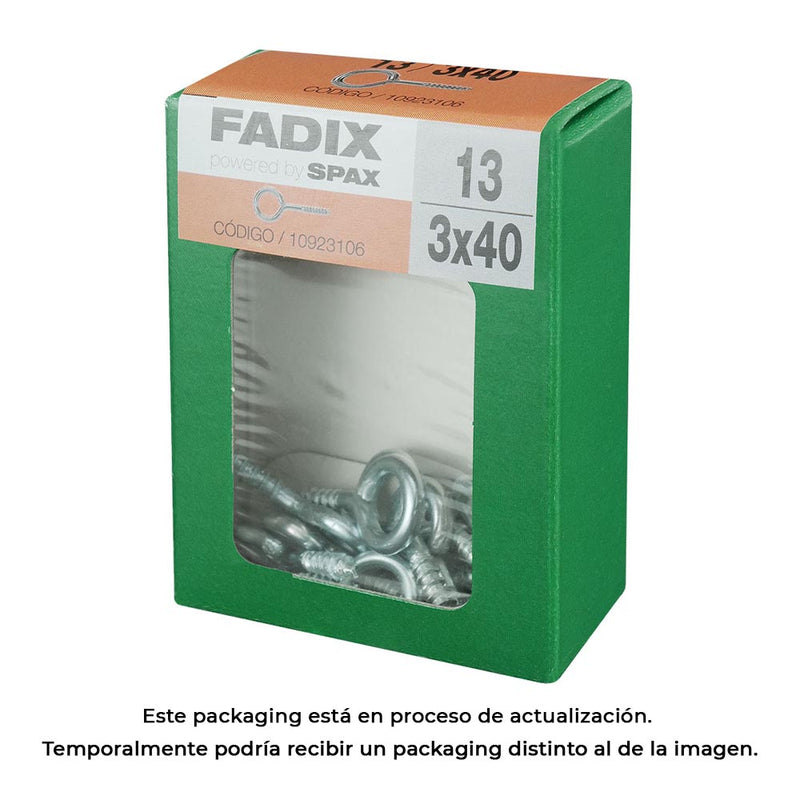 Box M 13 Units, Closed Female Zinc 3.0X40Mm Fadix