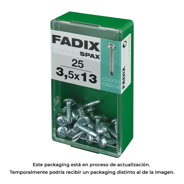 Box S 25 Units, Self-Tapping Screw, 3.5x13mm Fadix