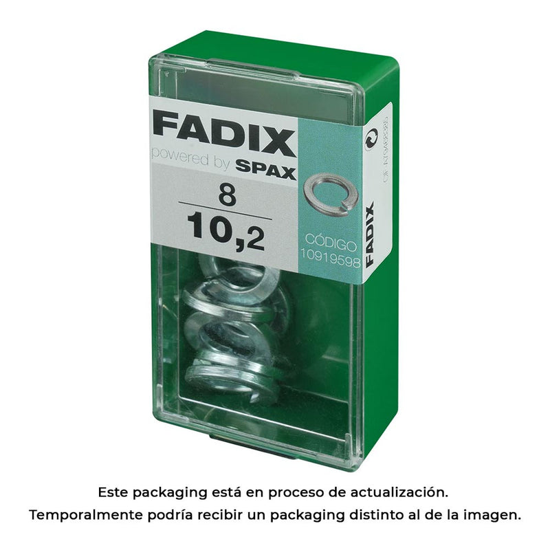 Caja S 8 Unid, Arandela Presion 10,2Mm Fadix