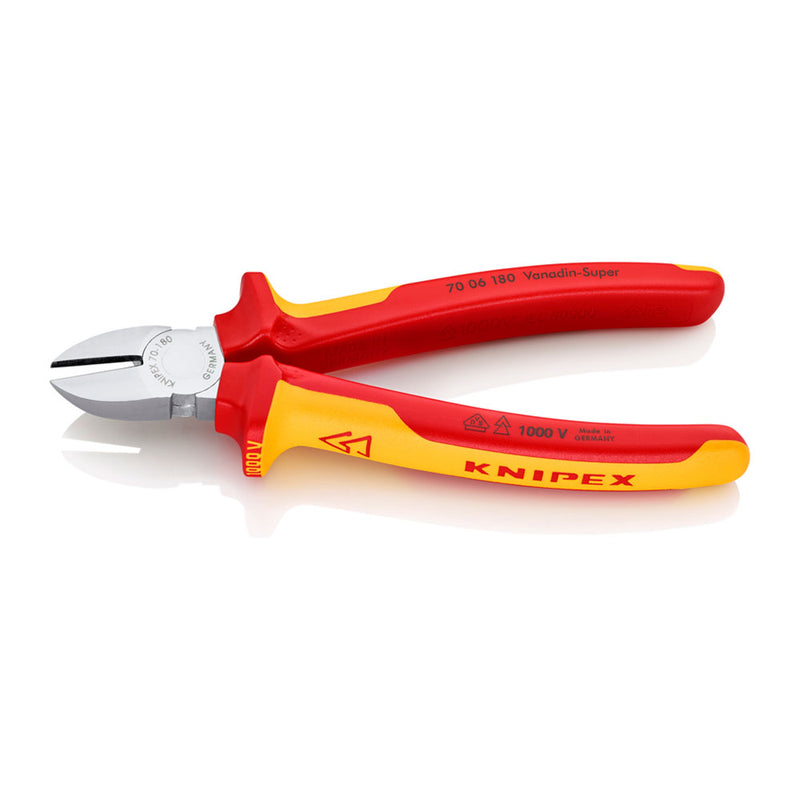 Diagonal Cutting Pliers 180X56X20Mm, 7006180 Knipex