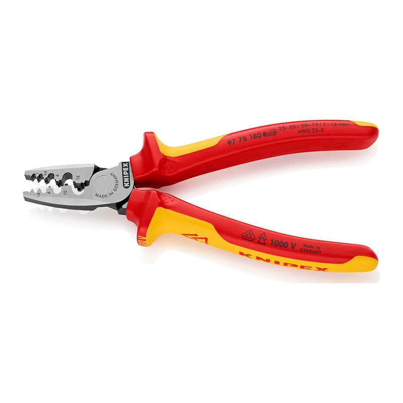 Tip Notching Pliers 180X56X28Mm 9778180 Knipex