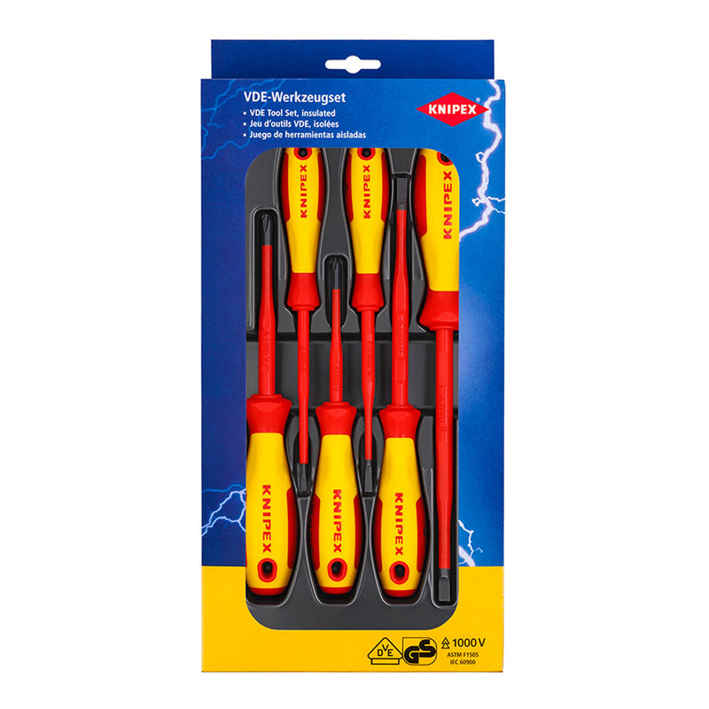 Knipex 00 20 12V01 6-Piece Screwdriver Set