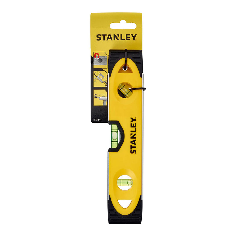 High Impact Torpedo Level 23cm Magnetic 0-43-511 Stanley