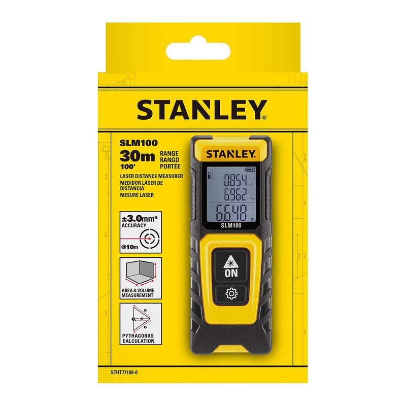 Medidor Láser 30M Slm100 Stht77100-0 Stanley