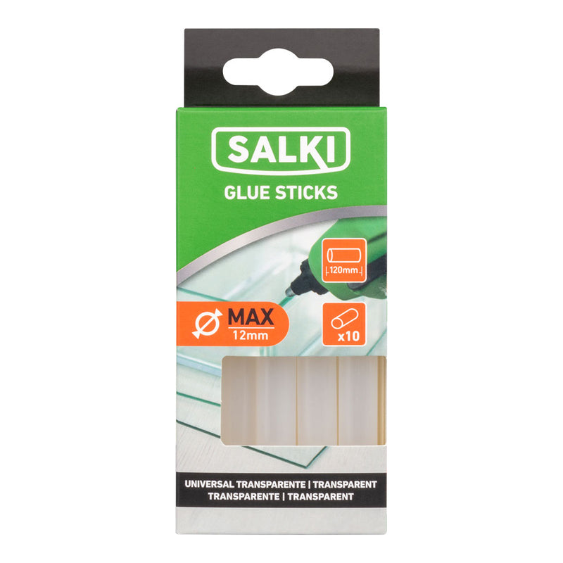 Glue Bars For Universal Use Ø12X120Mm Transparent 20430356 Salki