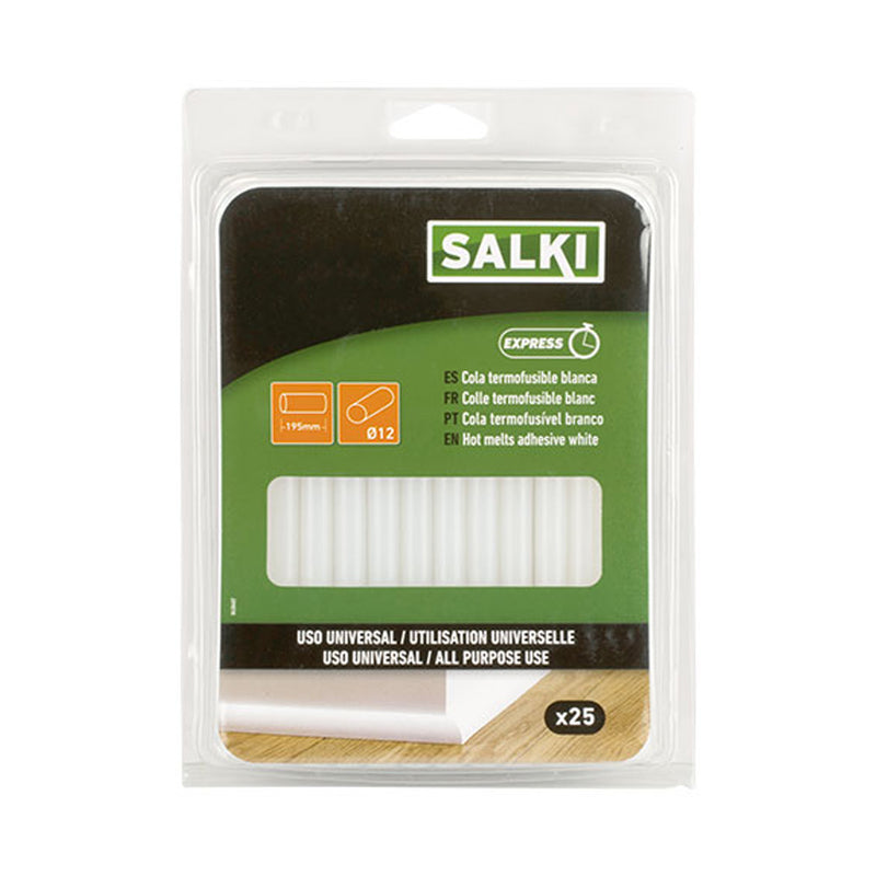 Glue Bars For Universal Use Ø12X195Mm Express Translucent 430407 Salki