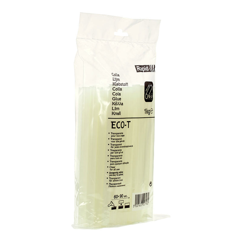 Glue 1Kg Eco T Ø12X190Mm Transparent 40302798 Rapid