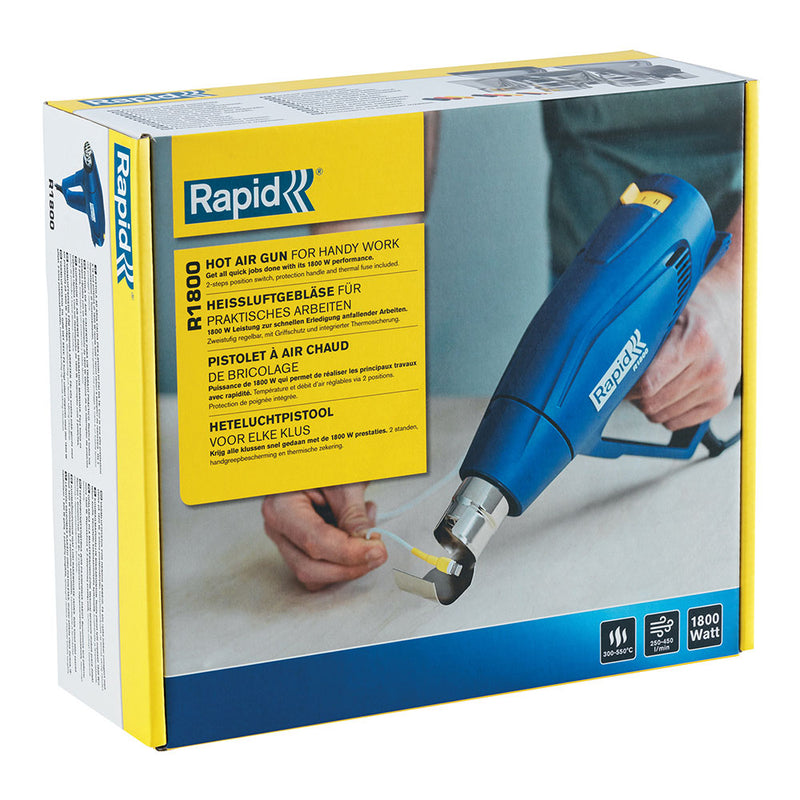 Heat Gun, Hot Air Gun 1800W R1800 5001341 Rapid