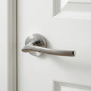 Manilla Dana con roseta redonda de aluminio para puertas