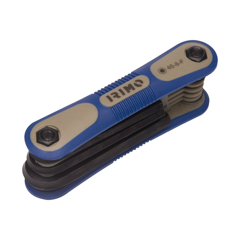 Knife set 7 blued hex keys 1.5-8mm 46-8-f irimo