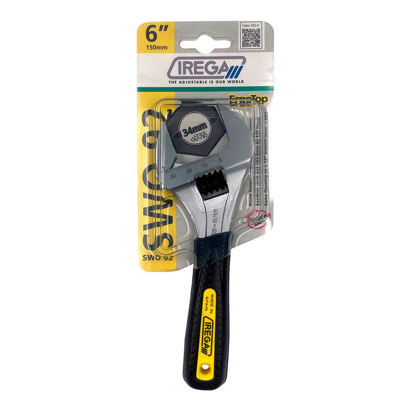 S, Of, Adjustable Wrench Swo 92/Cbe- 6" Irega