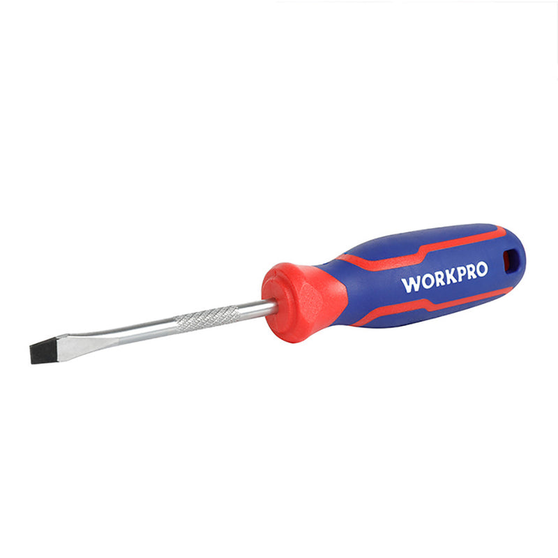 Workpro 4 x 100mm Flathead Screwdriver