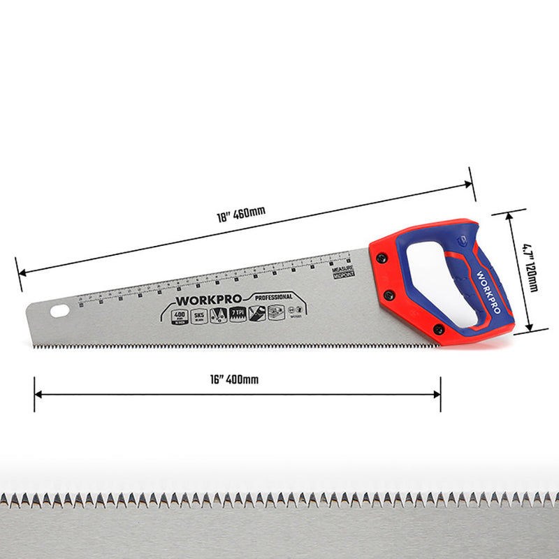 Serrucho Universal 40Cm Workpro