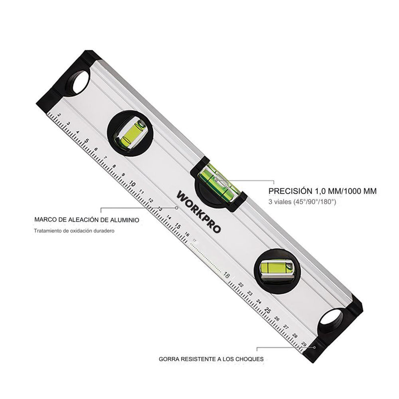 Workpro 30cm Bubble Level