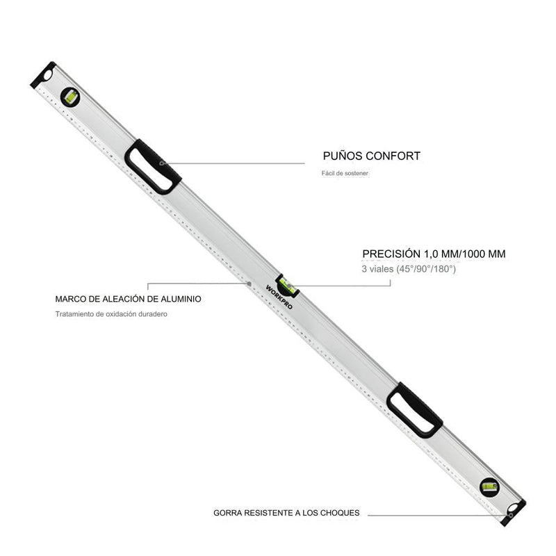 Workpro 60cm Bubble Level