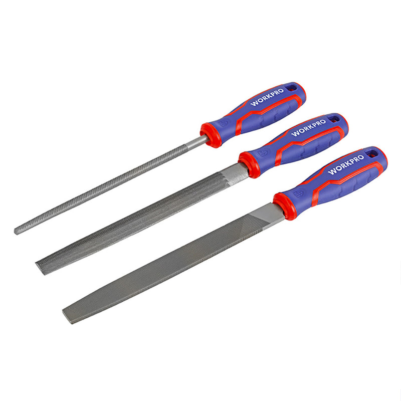 Workpro 3-Piece 200mm File Set