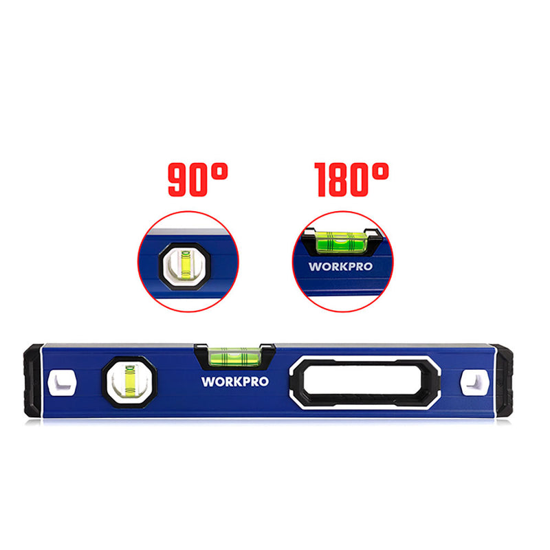 Pro Workpro 40cm Magnetic Base Spirit Level