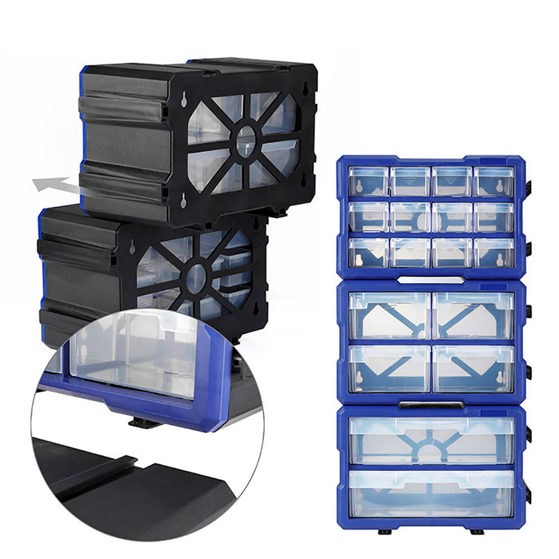 Organizador Apilable De 12 Cajones Workpro