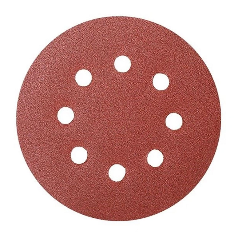 Adhesive Sanding Disc Ø125mm, Set of 5 Units Workpro