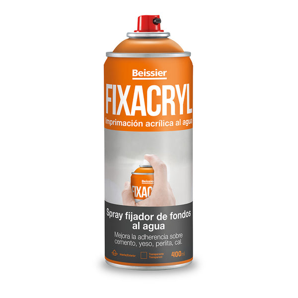 Spray Fijador De Fondos Al Agua 400Ml 70237-007 Fixacryl, Beissier