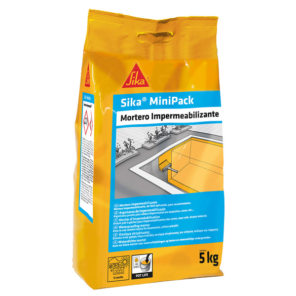 Sikaminipack Grey Waterproofing Mortar 5 Kg