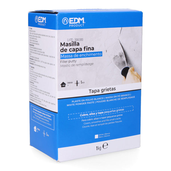 Masilla De Capa Fina 1Kg Edm