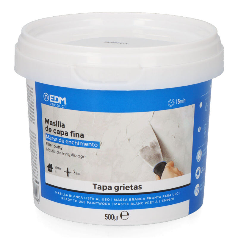 Ready-to-use thin-layer putty 500g Edm