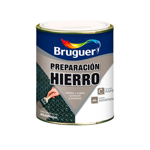 Preparation for Iron-Quick Drying 0, 750L Gray 5322601 Bruguer