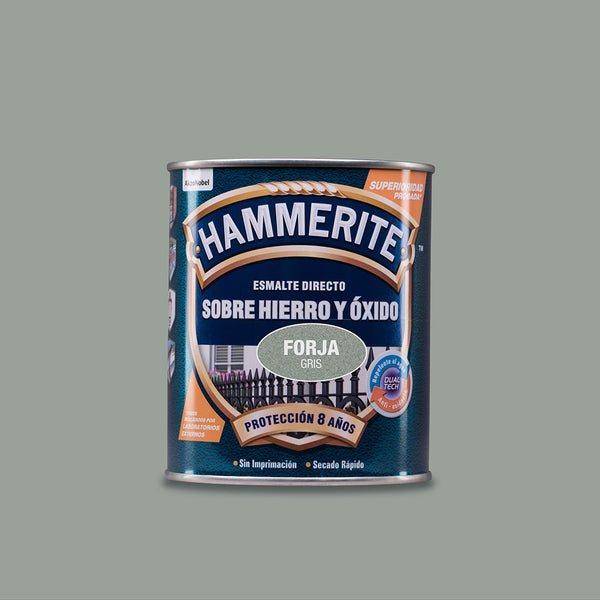 Hammerite Esmalte Metalico Forja Gris 0, 750L 5093227